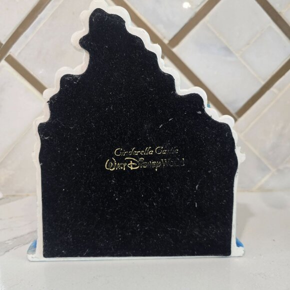 Cinderella Castle Walt Disney World Ceramic picture frame With Golden Spires & B - Picture 2 of 10